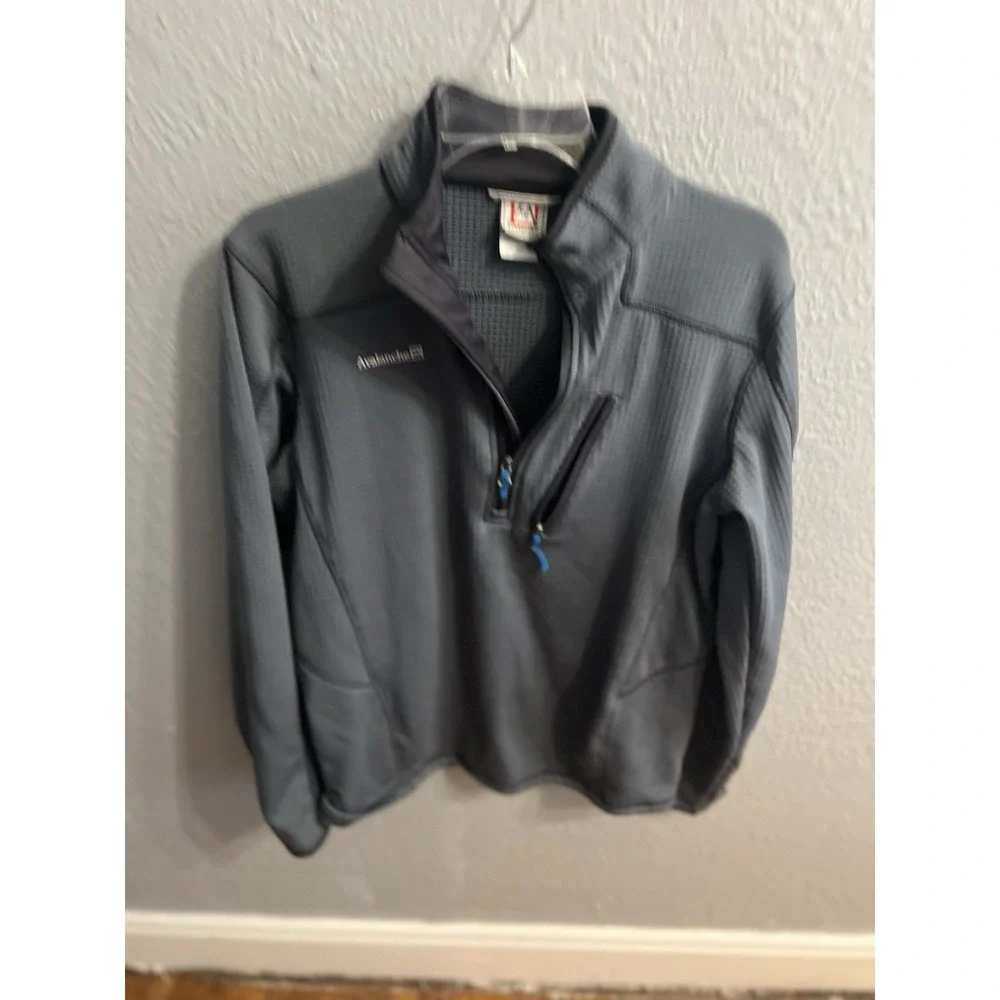 Avalanche Men's Blue‎ 1/4 Zip  Pullover Shirt Size Small